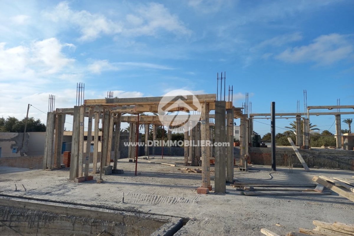 Chantier Villa sur la route du phare,  Avancement de travaux.. -                            بيع
                           Notre Chantiers Djerba